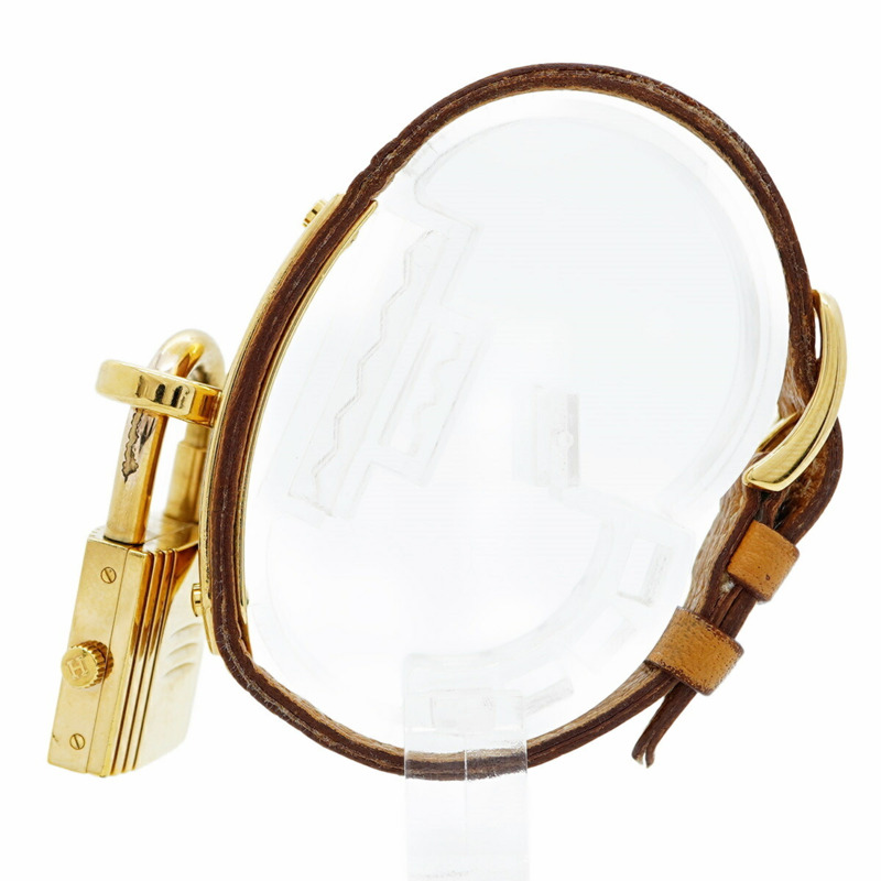 愛馬仕 Kelly 女士腕錶 KE1201470 金色錶盤-9