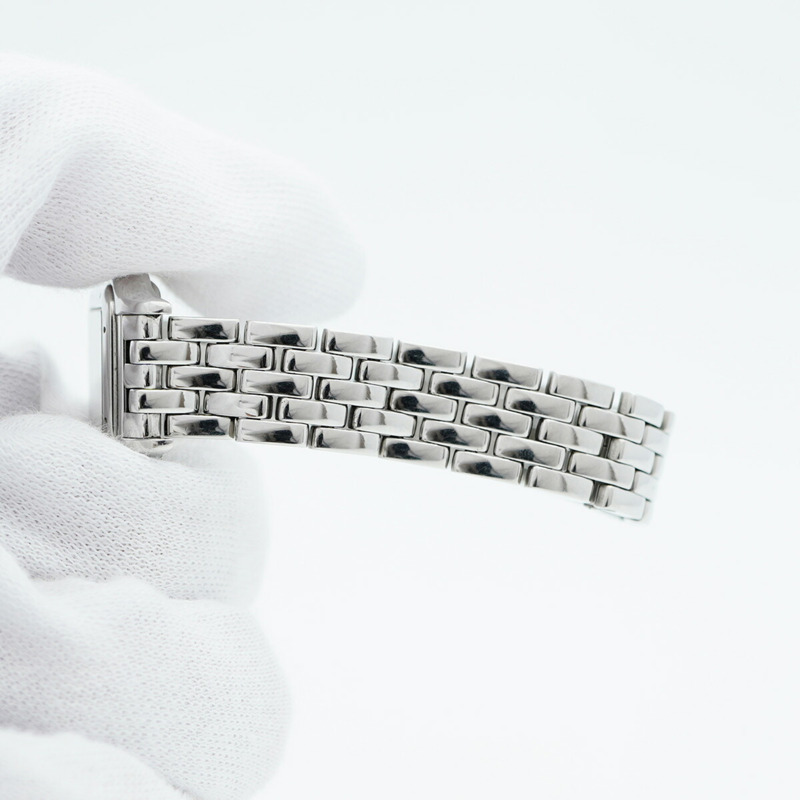 卡地亞 Panthere SM WSPN0006 銀色錶盤小姐腕錶-6