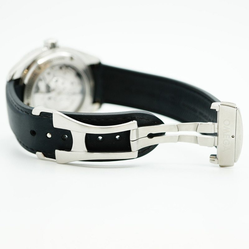 歐米茄海馬系列 232.32.46.21.01.003 黑色錶盤男士腕錶-4