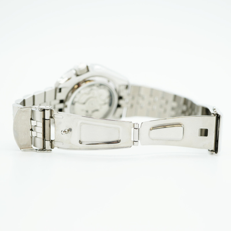 精工5號運動系列4R34-00A0 SBSC003海軍藍錶盤男士腕錶-4