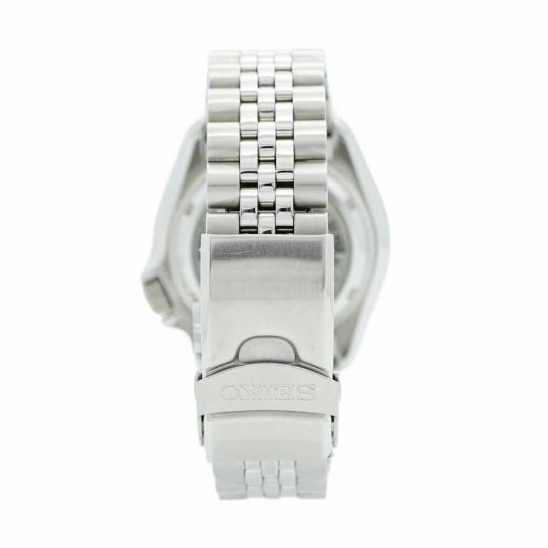 精工5號運動系列4R34-00A0 SBSC003海軍藍錶盤男士腕錶-7