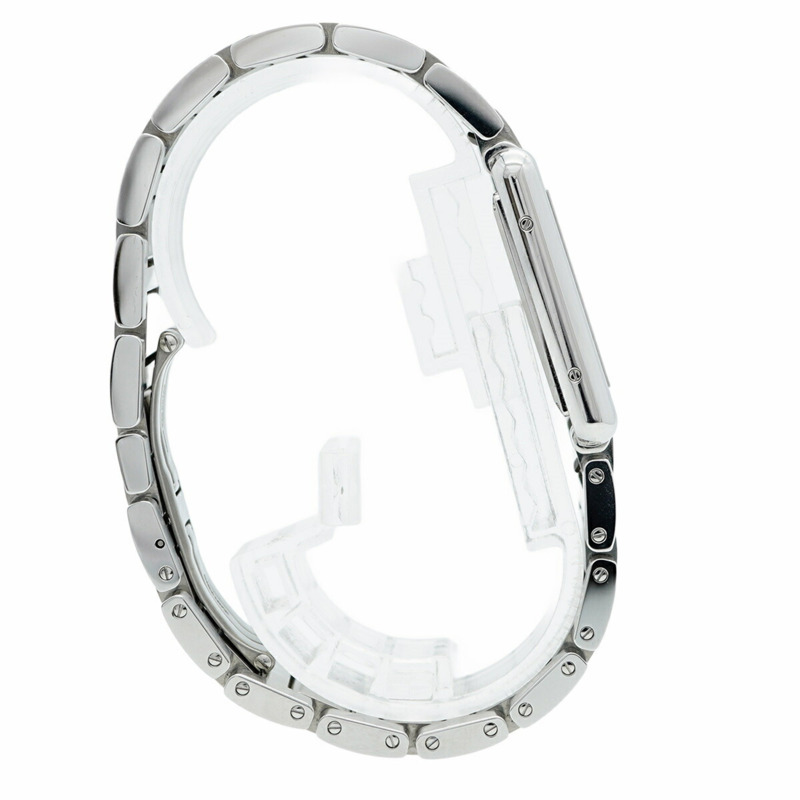 卡地亞 Tank Solo LM WSTA0052 銀色錶盤男士腕錶-9