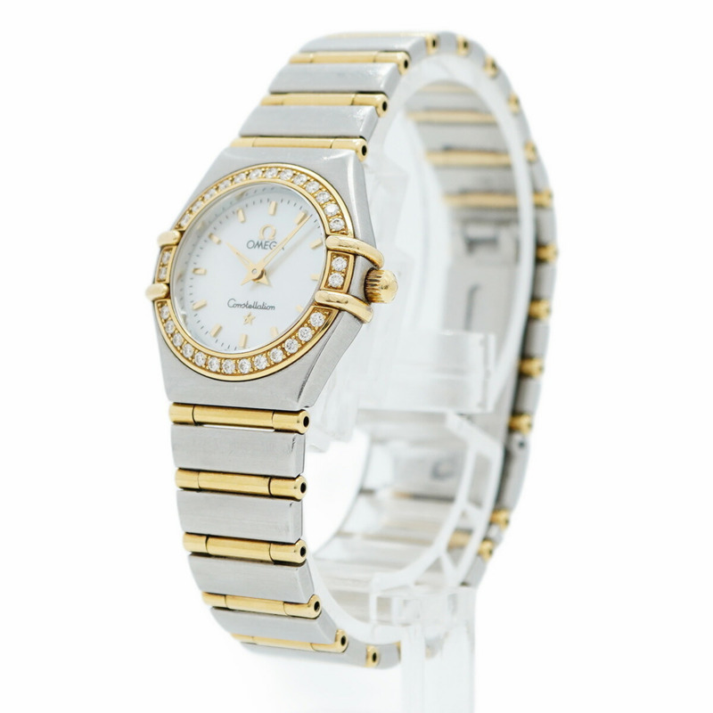 歐米茄星座系列 1367.70 白色錶盤女錶-2