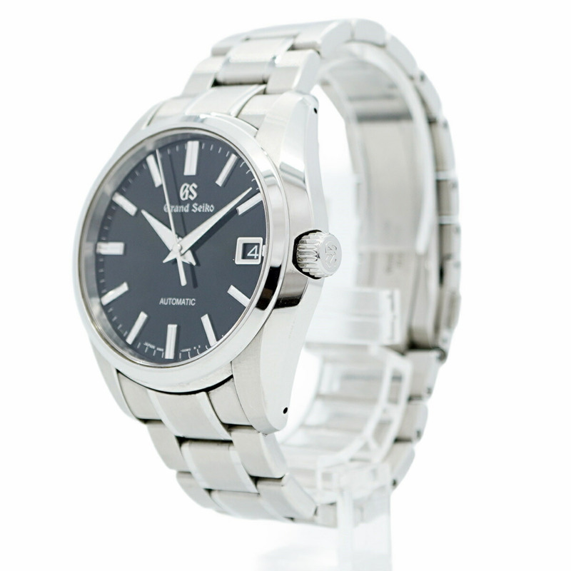 精工 Grand 9S65-00T0 SBGR317 黑色錶盤男士腕錶-2