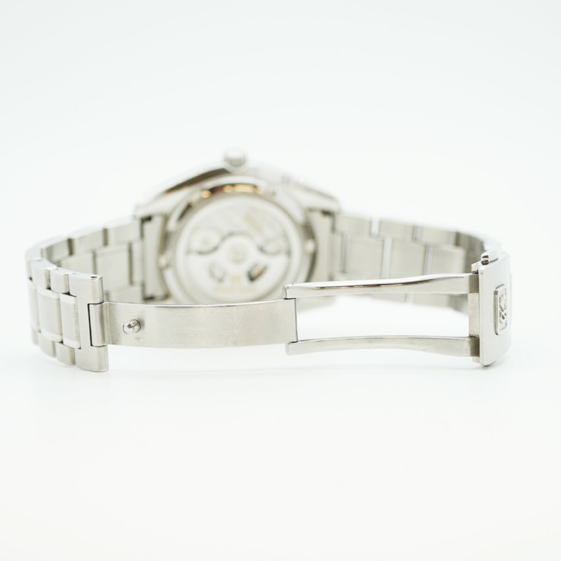 精工 Grand 9S65-00T0 SBGR317 黑色錶盤男士腕錶-4