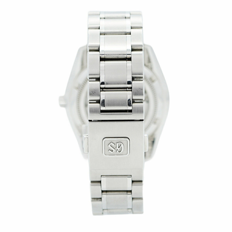 精工 Grand 9S65-00T0 SBGR317 黑色錶盤男士腕錶-8