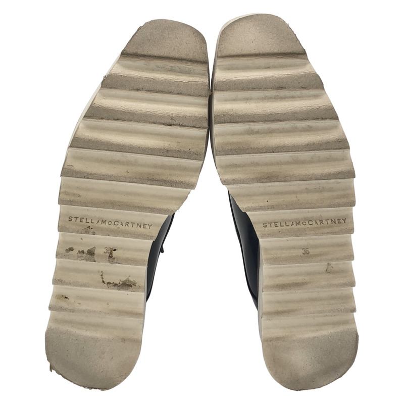 Stella McCartney Ellis 厚底鞋 其他鞋款 合成皮革 黑色 二手 女款-3