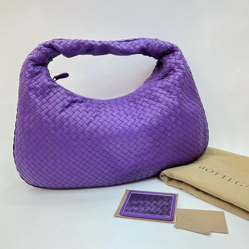 Bottega Veneta purple shoulder bag-0