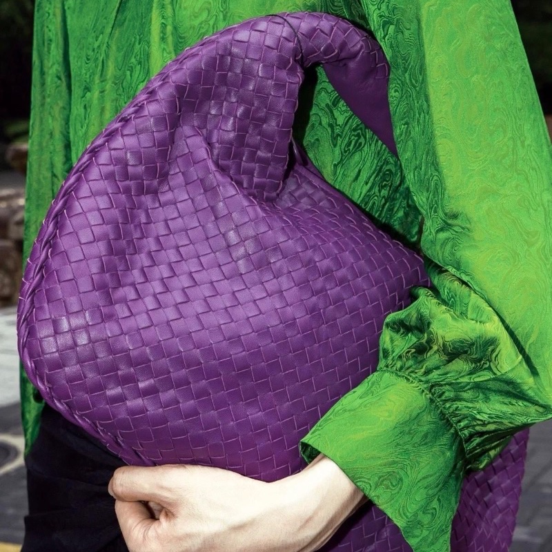 Bottega Veneta purple shoulder bag-4