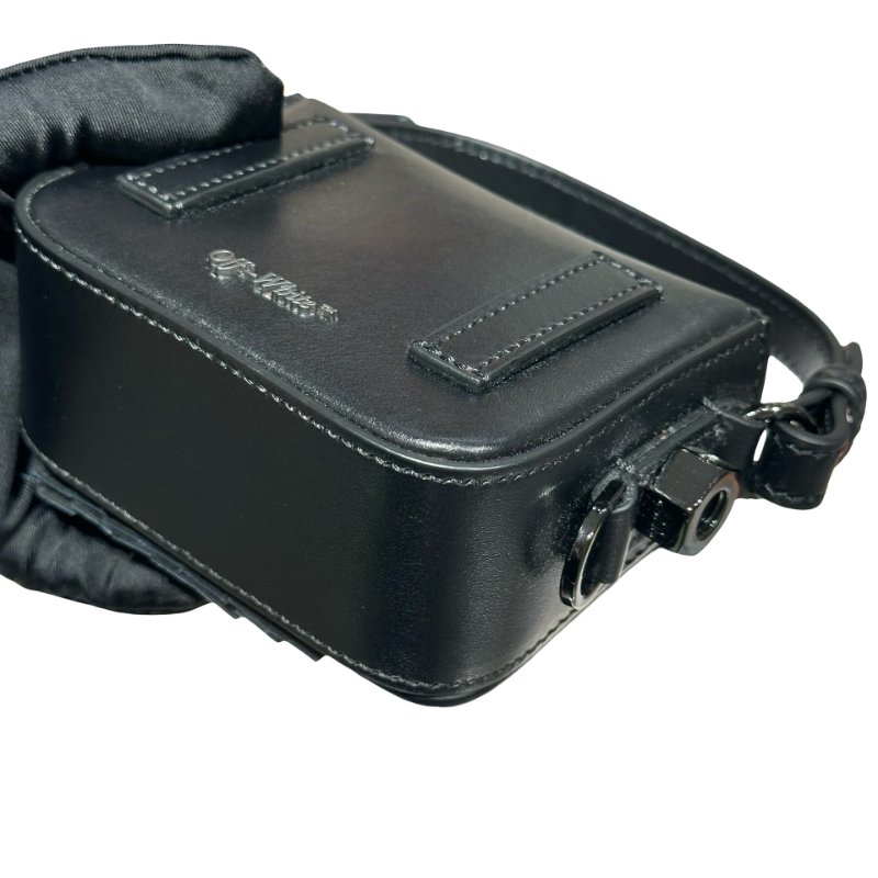 OFF WHITE MINI FRINGED FLAP BAG [3001081]-4