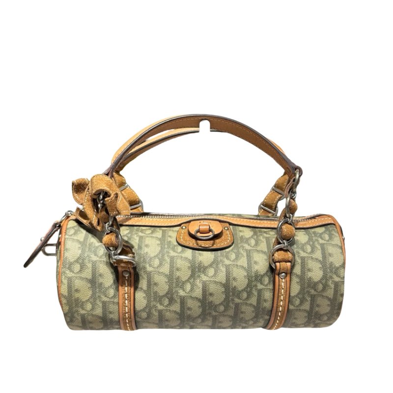 DIOR VINTAGE BOSTON SHOULDRER BAG OBLIQUE [3001079]-0