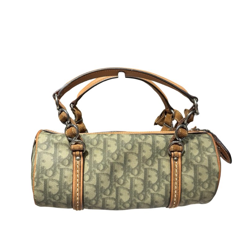 DIOR VINTAGE BOSTON SHOULDRER BAG OBLIQUE [3001079]-1