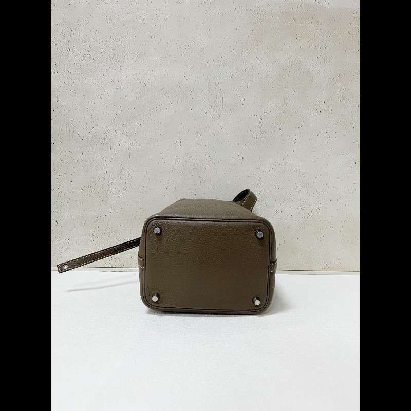 Hermes picotin18 
大象灰銀扣-4