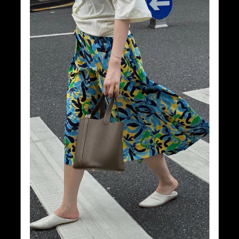 Hermes picotin18 
大象灰銀扣-5