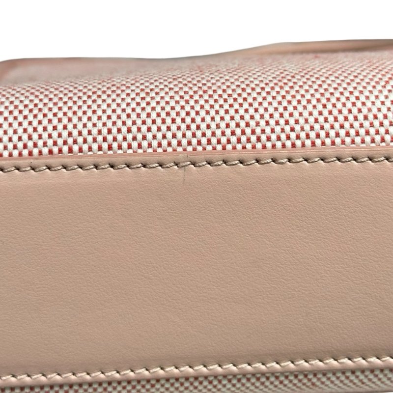 BURBERRY MINI POCKET PINK CANVAS GHW [30001117]-3