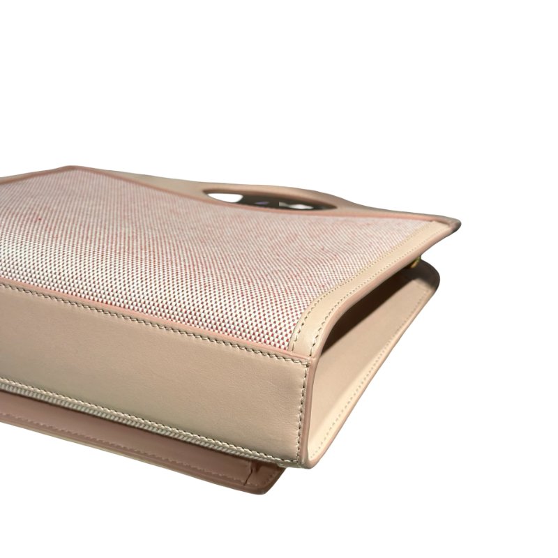 BURBERRY MINI POCKET PINK CANVAS GHW [30001117]-9