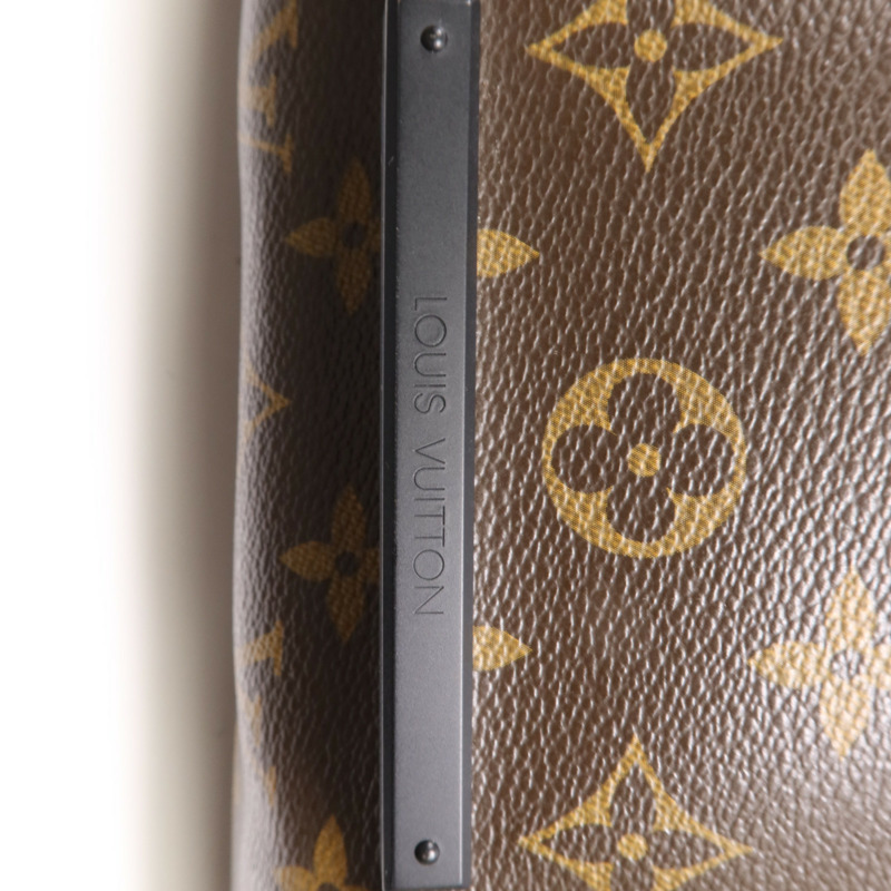 LOUIS VUITTON Monogram Macassar Distrist MM銀扣肩背袋-8
