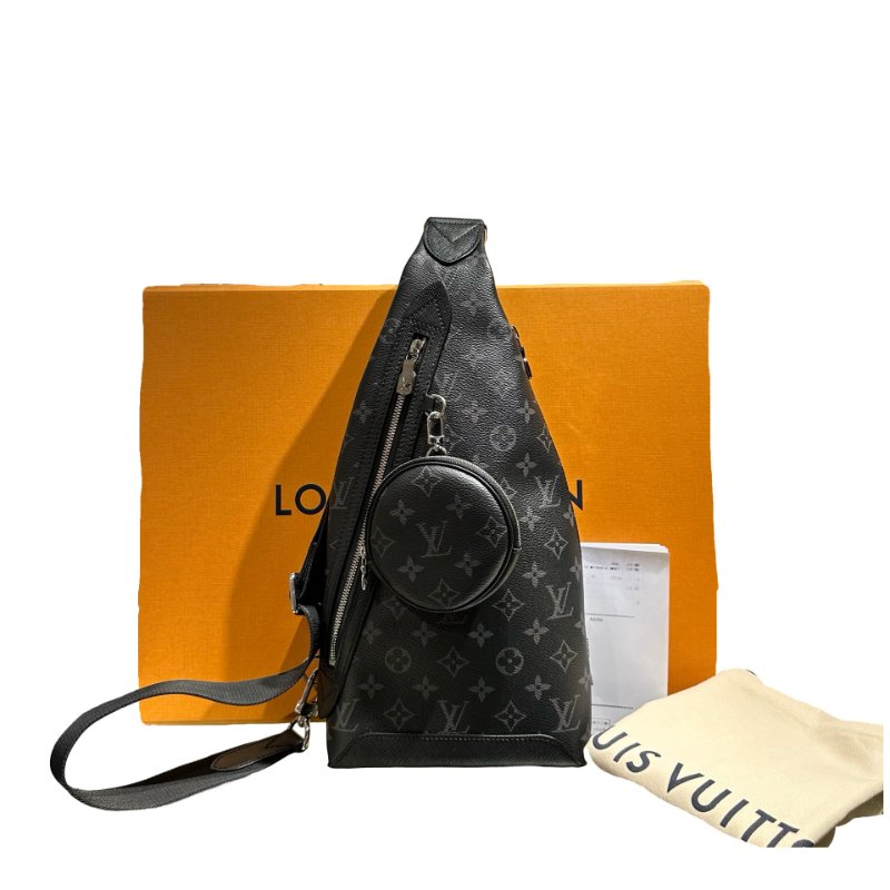 LV DUO SLINGBAG MONOGRAM ECLIPSE CANVAS PHW [3001116]-1