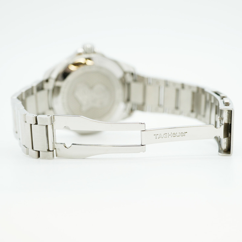 TAG Heuer Aquaracer WBP201C 銀色錶盤男士手錶-4