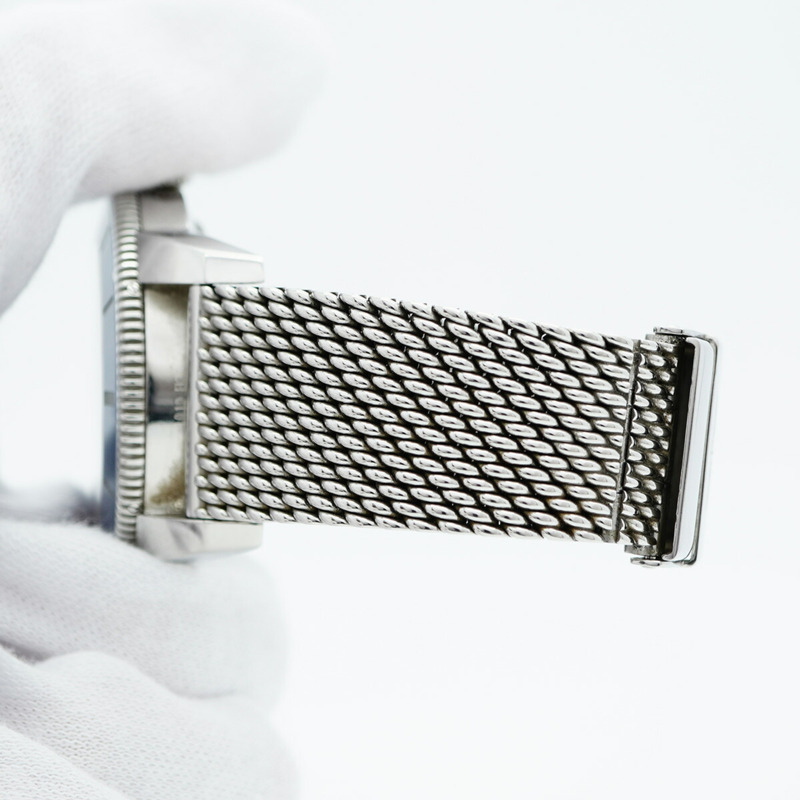 百年靈超級海洋文化系列AB2020藍色錶盤男士腕錶-6