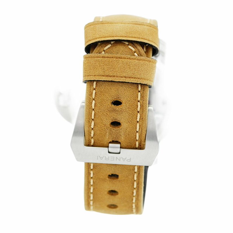 沛納海 Luminor PAM00423 黑色錶盤男士腕錶-7