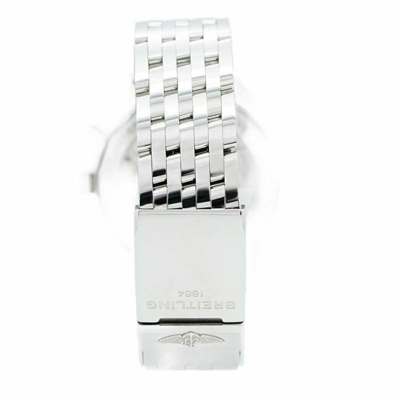 百年靈 Navitimer AB0121 黑色錶盤男士腕錶-7