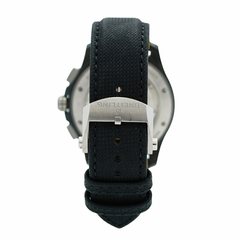 百年靈復仇者SB0147黑色錶盤男士腕錶-7