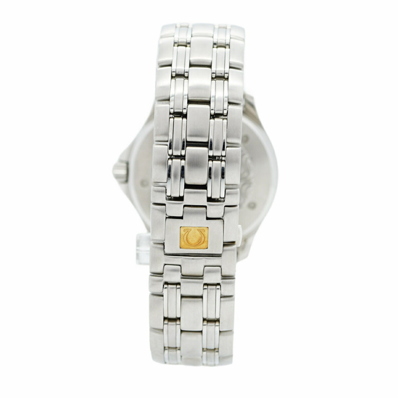 歐米茄海馬系列 2534.50 黑色錶盤男士腕錶-7