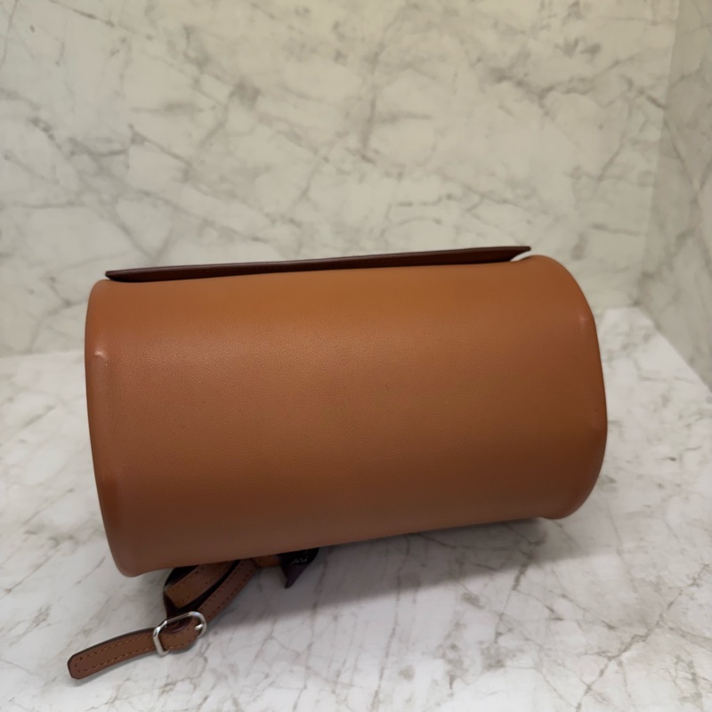 HERMES MAXIMORS BAG金棕銀釦/B-4