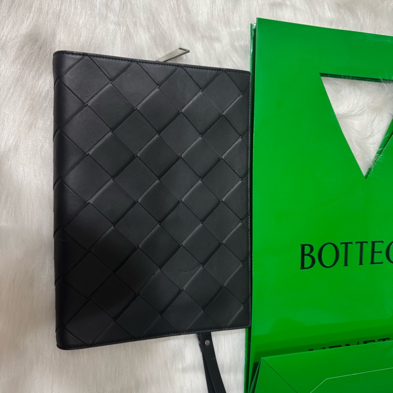 經典編織皮革手拿包 精品男士手包 質感拉鍊手提包bottega veneta-0