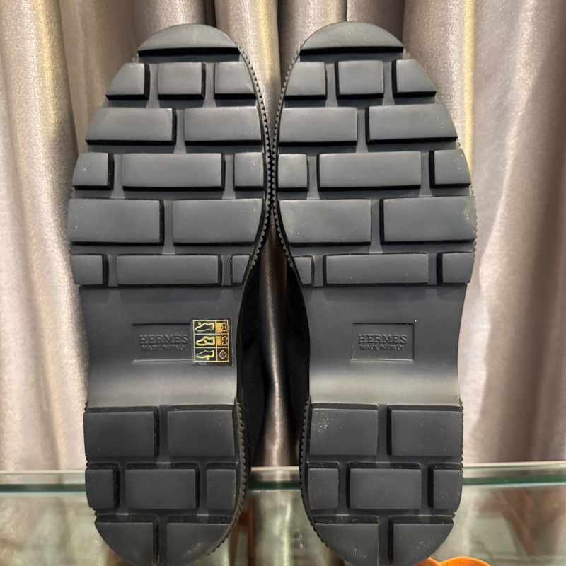 Hermes帆布短靴-3