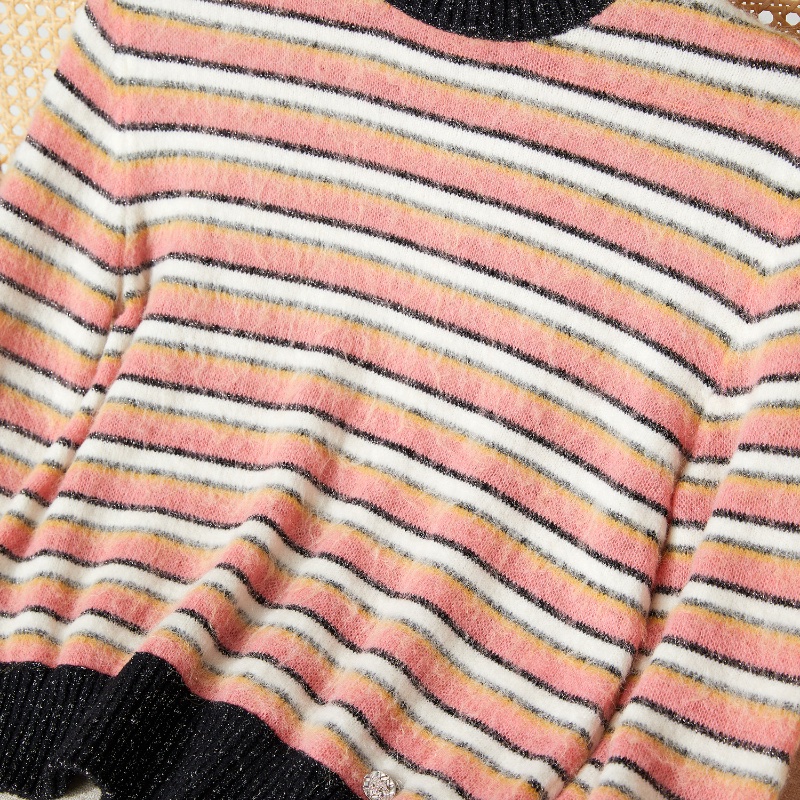 ❤️ CHANEL 條紋時尚毛衣-3