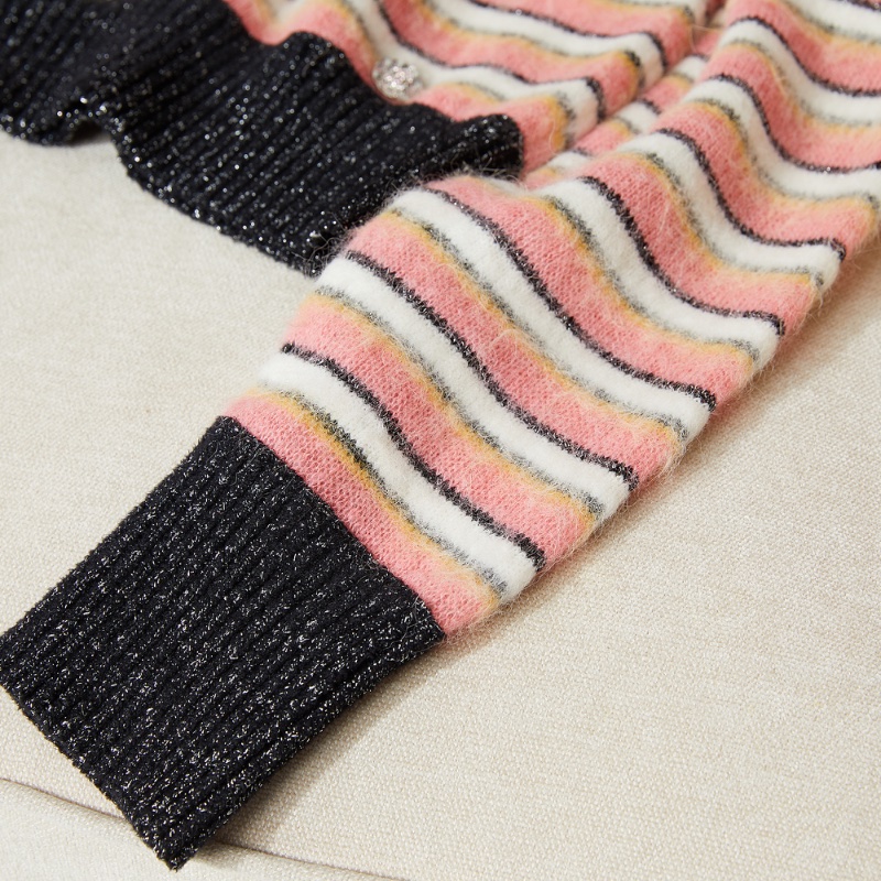 ❤️ CHANEL 條紋時尚毛衣-4