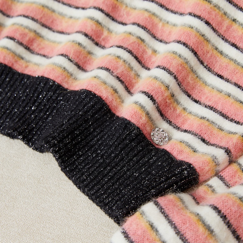 ❤️ CHANEL 條紋時尚毛衣-5