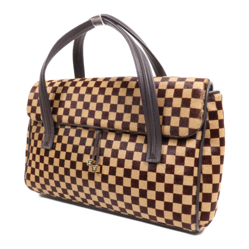 LOUIS VUITTON Damier Sauvage Lionne金扣手挽袋-2