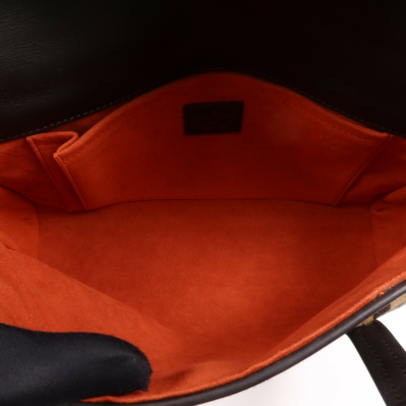 LOUIS VUITTON Damier Sauvage Lionne金扣手挽袋-4