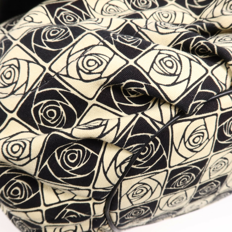 CHANEL 帆布Vintage Shoulder Bag銀扣肩背袋-5