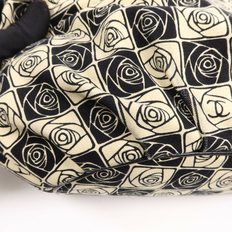 CHANEL 帆布Vintage Shoulder Bag銀扣肩背袋-7