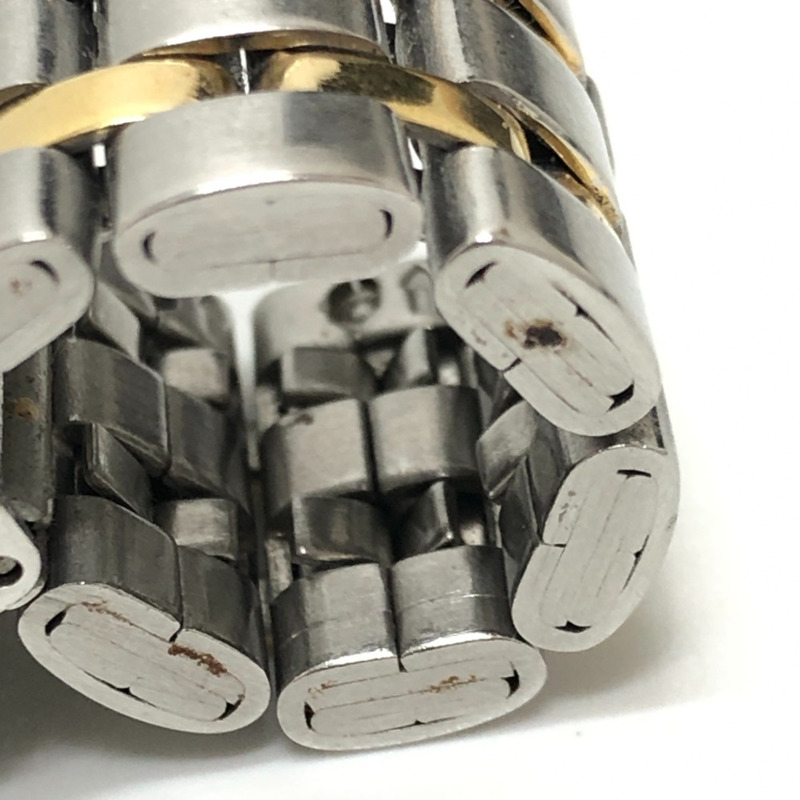 精工 Presage 男士圓形腕錶，4R36-03H0，棕色錶盤，自動機械，不鏽鋼錶殼，鍍金，銀色-12