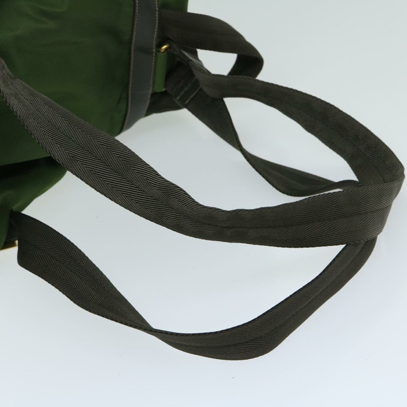 【日本直送】PRADA 尼龍卡其色雙肩包 Auth 67049-13