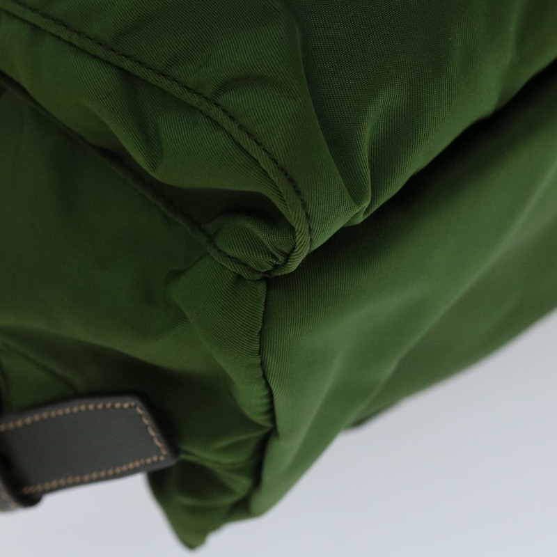 【日本直送】PRADA 尼龍卡其色雙肩包 Auth 67049-15