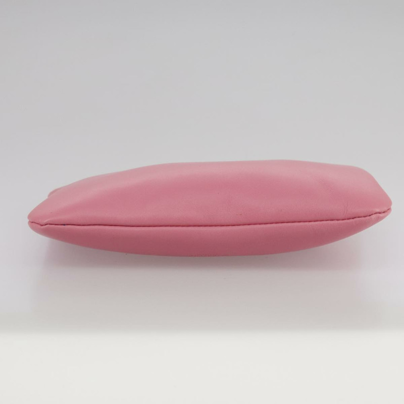 【日本直送】VALENTINO 粉紅真皮手拿包 Auth bs21474-8