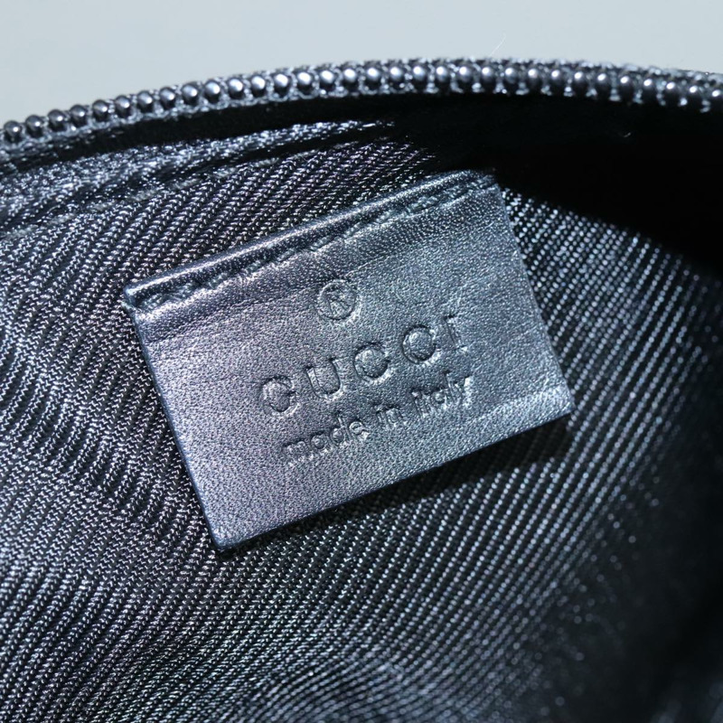 【日本直送】GUCCI GG帆布手拿包 黑色 039 1103 正品 ki5319-14