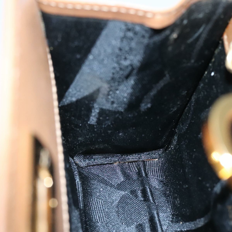 【日本直送】Salvatore Ferragamo Gancini 手拿包 皮革 棕色 金色 正品 90902-15