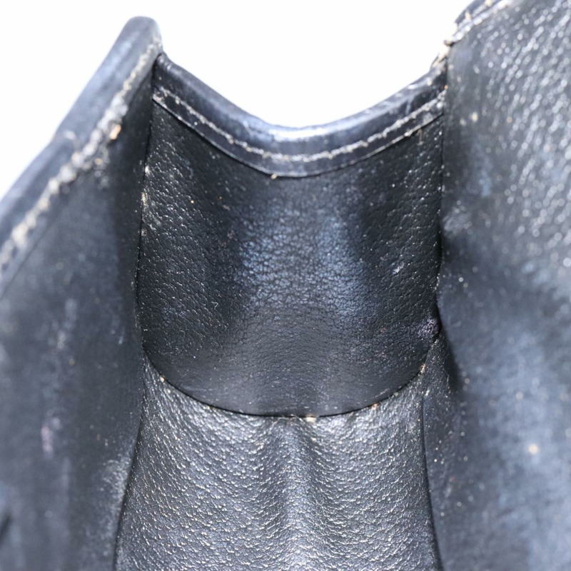 【日本直送】CELINE Macadam帆布手拿包 PVC皮革 黑色 正品 112106-16