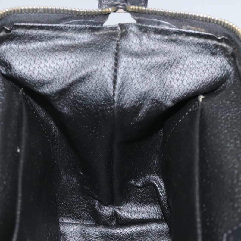 【日本直送】CELINE Macadam帆布手拿包 PVC皮革 黑色 正品 yk17032-16