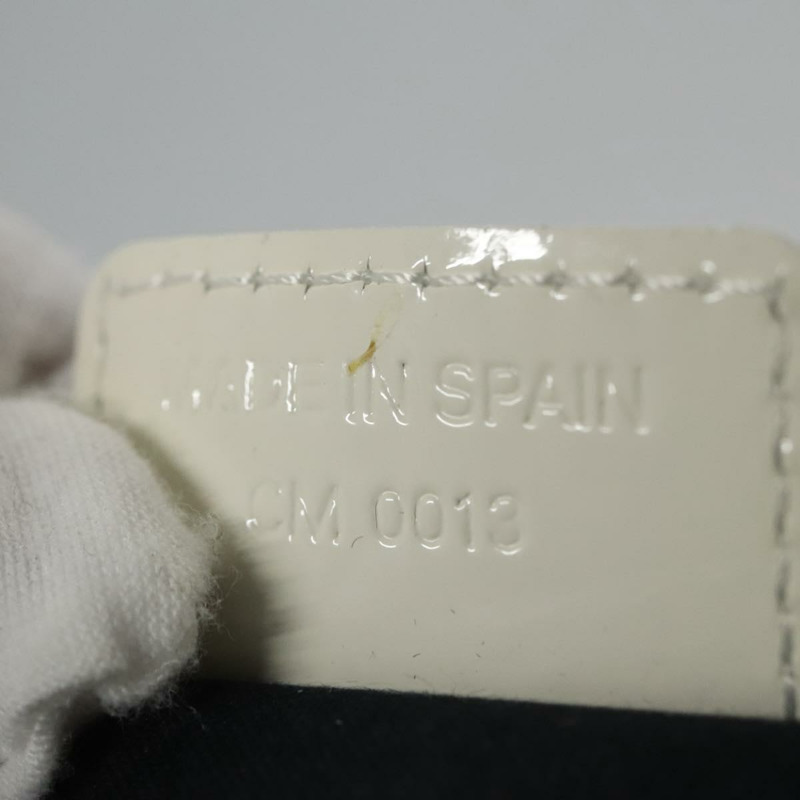 【日本直送】Christian Dior Trotter帆布手拿包 PVC海軍藍 白色 銀色 正品 bs21913-18