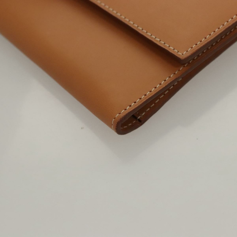 【日本直送】Burberrys皮夾 皮革 米色 金色 正品 bs23983-13