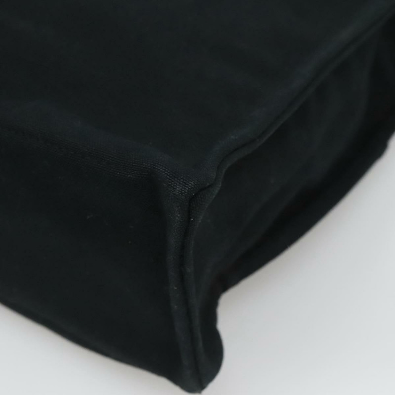 【日本直送】愛馬仕 Fourre Tout MM 手袋 帆布 黑色 銀色 正品 119846-14