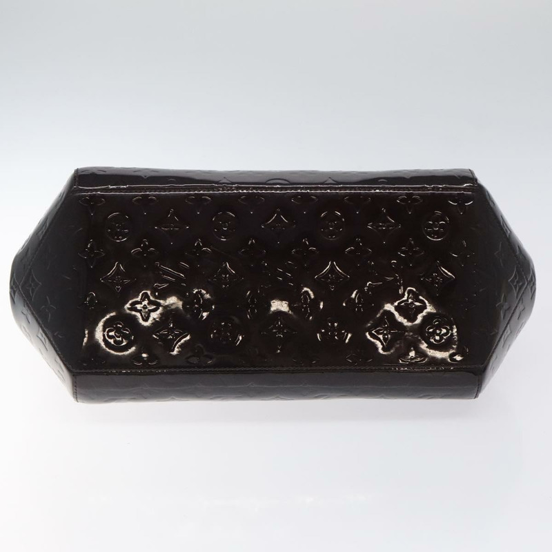 【日本直送】路易威登 Monogram Vernis Sherwood GM 手提包 Amarante M91489 正品 121732-8